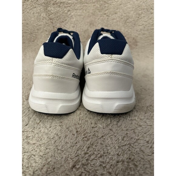 Reebok Walk Ultra 6 DMX MAX Walking Shoes Sneakers White Blue Men’s Size 12 4E - Picture 4 of 9
